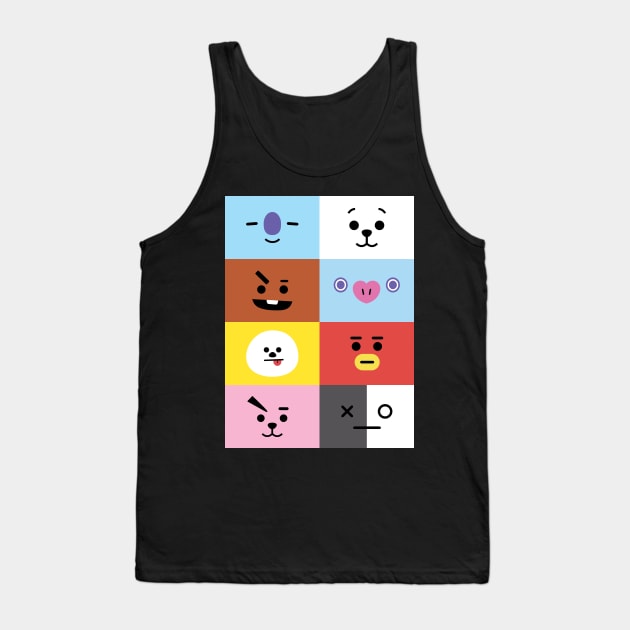 BT21 ALL-IN-ONE Tank Top by YoshFridays